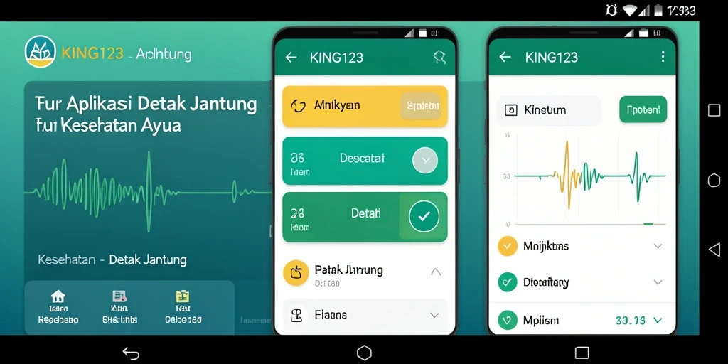 Tampilan antarmuka aplikasi KING123 yang inovatif dan ramah pengguna.
