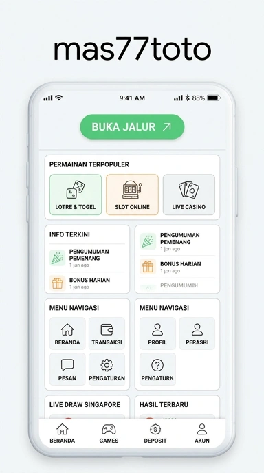 Link Alternatif mas77toto untuk Pengguna Android